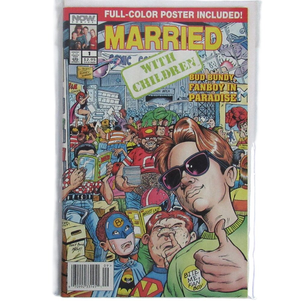 Married with Children, Comic book, #1, Vintage TV, 90s, Bud Bundy